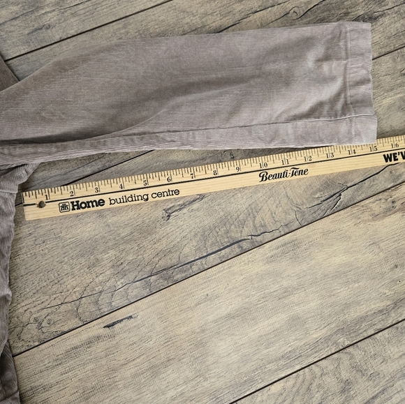 St John's Bay Women's Large Taupe (With A Pink Tint) Jacket, Cotton, Spandex - Picture 5 of 10